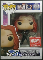 Black Widow (Post-Apocalyptic) from Marvel - What if…? Pop! manufactured by Funko [Front]
