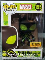 Spider-Man (Stealth Suit) from Marvel - Marvel Universe Pop! manufactured by Funko [Front]