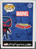 Spider-Man 2099 from Marvel - Marvel Universe Pop! manufactured by Funko [Back]