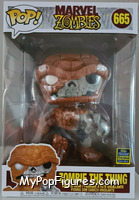 Zombie The Thing (10" Scale) from Marvel Zombies - Pop! Vinyl Figures manufactured by Funko [Front]