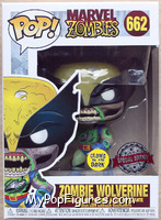 Zombie Wolverine (Glows in the Dark) from Marvel Zombies - Pop! Vinyl Figures manufactured by Funko [Front]