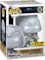 Moon Knight (Kicking) (Glow in the Dark) from Moon Knight - Pop! Vinyl Figures manufactured by Funko [Front]