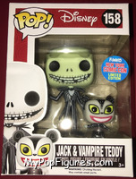Jack & Vampire Teddy from Nightmare Before Christmas - Pop! Vinyl Figures manufactured by Funko [Front]