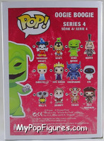 Oogie Boogie (Glow in the Dark) from Nightmare Before Christmas - Pop! Vinyl Figures manufactured by Funko [Back]