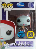 Sally (Glow in the Dark) from Nightmare Before Christmas - Pop! Vinyl Figures manufactured by Funko [Front]