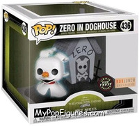 Zero in Doghouse (Glow) (Movie Moment) (Chase) from Nightmare Before Christmas - Pop! Vinyl Figures manufactured by Funko [Front]