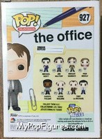 Dwight Schrute (CPR Mask) from Office - Pop! Vinyl Figures manufactured by Funko [Back]