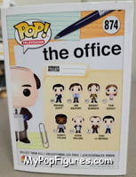 Kevin Malone from Office - Pop! Vinyl Figures manufactured by Funko [Back]