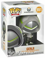 Genji from Overwatch - Pop! Vinyl Figures manufactured by Funko [Front]