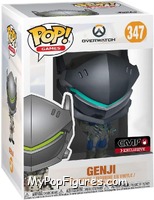 Genji (Carbon Fiber) from Overwatch - Pop! Vinyl Figures manufactured by Funko [Front]