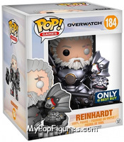Reinhardt (No Helmet) from Overwatch - Pop! Vinyl Figures manufactured by Funko [Front]