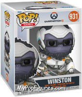 Winston (Super Size) from Overwatch - Overwatch 2 Pop! manufactured by Funko [Front]