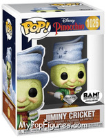 Jiminy Cricket (Diamond) from Pinocchio - Pop! Vinyl Figures manufactured by Funko [Front]