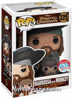 Barbossa (with Monkey) from Pirates of the Caribbean - Pop! Vinyl Figures manufactured by Funko [Front]