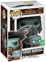 Cursed Barbossa (SDCC) from Pirates of the Caribbean - Pop! Vinyl Figures manufactured by Funko [Front]