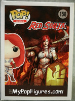 Red Sonja (Bloody) from Red Sonja - Red Sonja Pop! manufactured by Funko [Back]