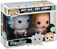 Buff Rick / Buff Summer from Rick and Morty - Pop! Sets manufactured by Funko [Front]