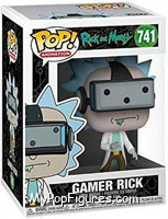 Gamer Rick from Rick and Morty - Pop! Vinyl Figures manufactured by Funko [Front]