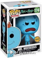 Mr. Meeseeks (Chase) from Rick and Morty - Pop! Vinyl Figures manufactured by Funko [Front]