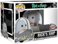 Rick's Ship from Rick and Morty - Pop! Rides manufactured by Funko [Front]