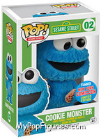 Cookie Monster (Flocked) from Sesame Street - Pop! Vinyl Figures manufactured by Funko [Front]