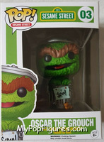 Oscar the Grouch (Green) from Sesame Street - Pop! Vinyl Figures manufactured by Funko [Front]