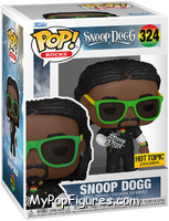 Snoop Dogg (Microphone) from Snoop Dogg - Pop! Vinyl Figures manufactured by Funko [Front]