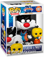Sylvester & Tweety from Space Jam - Pop! Vinyl Figures manufactured by Funko [Front]