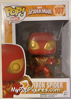 Iron Spider from Spider-Man - Spider-Man Pop! manufactured by Funko [Front]