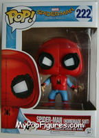 Spider-Man (Homemade Suit) (Masked) from Spider-Man - Spider-Man Homecoming Pop! manufactured by Funko [Front]
