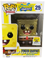 SpongeBob (Metallic) from Spongebob Squarepants - Pop! Vinyl Figures manufactured by Funko [Front]