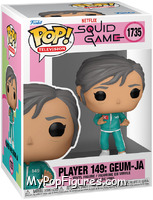 Player 149: Geum-Ja from Squid Game - Pop! Vinyl Figures manufactured by Funko [Front]