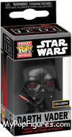 Darth Vader (Return of the Jedi 40th) from Star Wars - Pop! Keychains manufactured by Funko [Front]