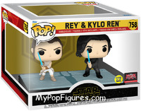 Rey & Kylo Ren (Glows in the Dark) from Star Wars - Pop! Moments manufactured by Funko [Front]