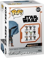 Axe Woves from Star Wars - Mandalorian - Pop! Vinyl Figures manufactured by Funko [Back]