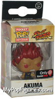 Akuma from Street Fighter - Pop! Keychains manufactured by Funko [Front]