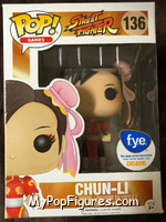 Chun-Li (Red) from Street Fighter - Pop! Vinyl Figures manufactured by Funko [Front]