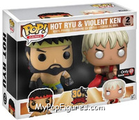 Hot Ryu & Violent Ken from Street Fighter - Pop! Sets manufactured by Funko [Front]