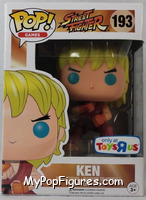Ken from Street Fighter - Pop! Vinyl Figures manufactured by Funko [Front]