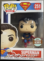Superman (Specialty Series) from Superman - Pop! Vinyl Figures manufactured by Funko [Front]