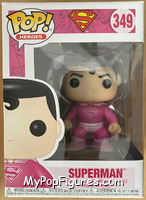 Superman (Pink Suit) from Superman - Pop! Vinyl Figures manufactured by Funko [Front]