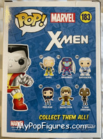 Colossus from X-Men - Pop! Vinyl Figures manufactured by Funko [Back]