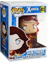 Dark Phoenix (Glows in the Dark) from X-Men - Pop! Vinyl Figures manufactured by Funko [Front]