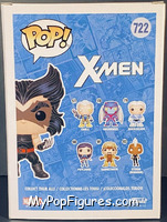Wolverine from X-Men - Pop! Vinyl Figures manufactured by Funko [Back]